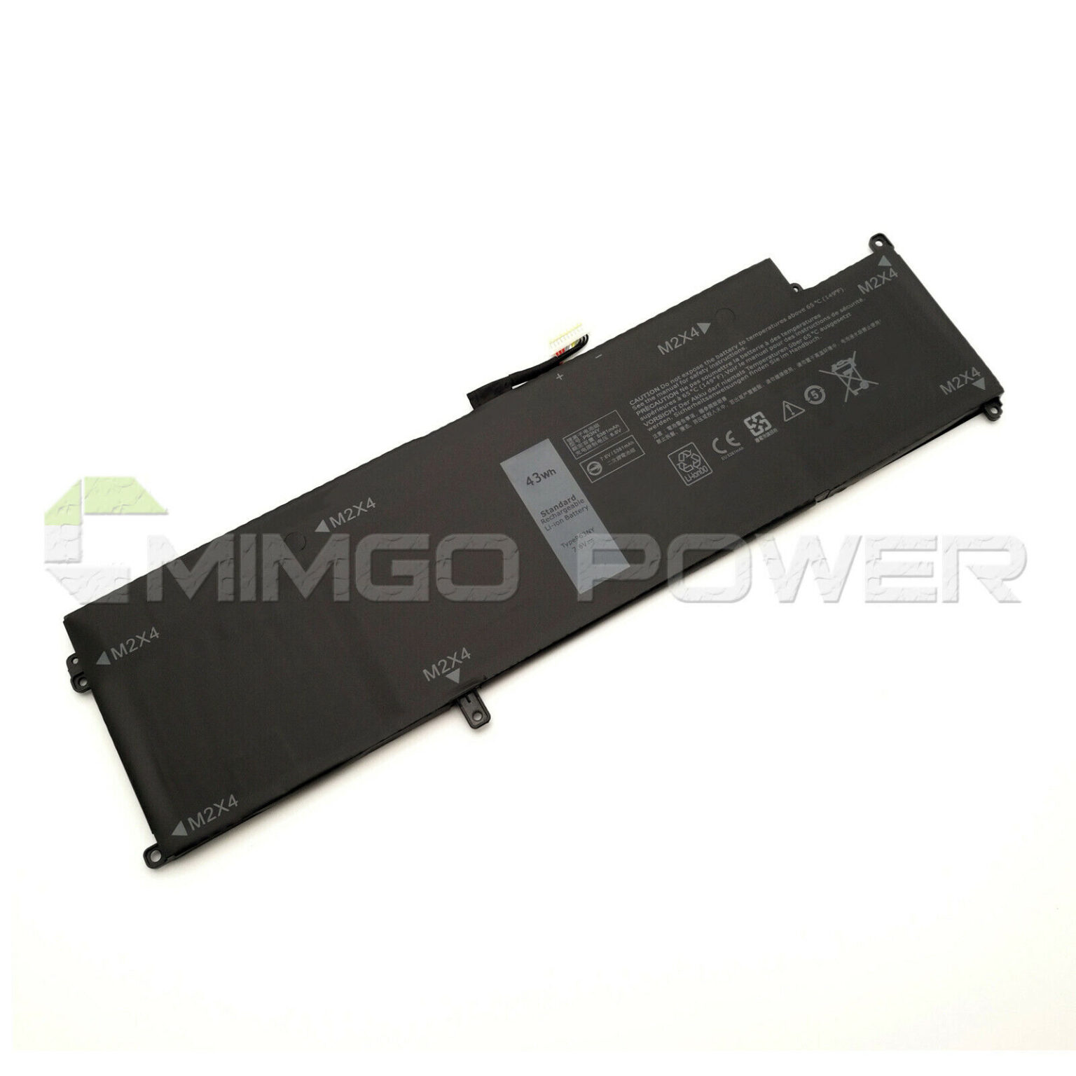 Original P63NY N3KPR WY7CG XCNR3 Battery For Dell Latitude 13 7370