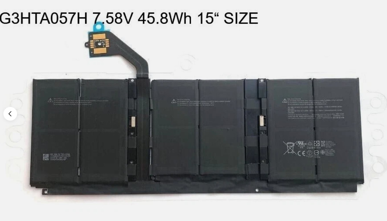 Original Battery for Microsoft Surface Laptop 5 15" G3HTA058H G3HTA057H DYNT02
