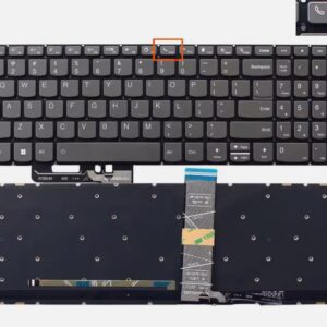 Laptop Keyboard Lenovo IdeaPad 5 15IAL7 F10 Phone--Gray Backlight