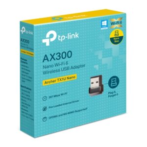 TP-Link Archer TX1U Nano (AX300) Nano WiFi 6 Wireless USB Adapter